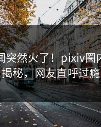 本周秘闻突然火了！pixiv圈内人居然揭秘，网友直呼过瘾