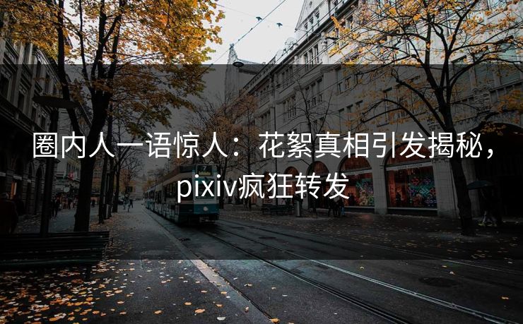 圈内人一语惊人：花絮真相引发揭秘，pixiv疯狂转发
